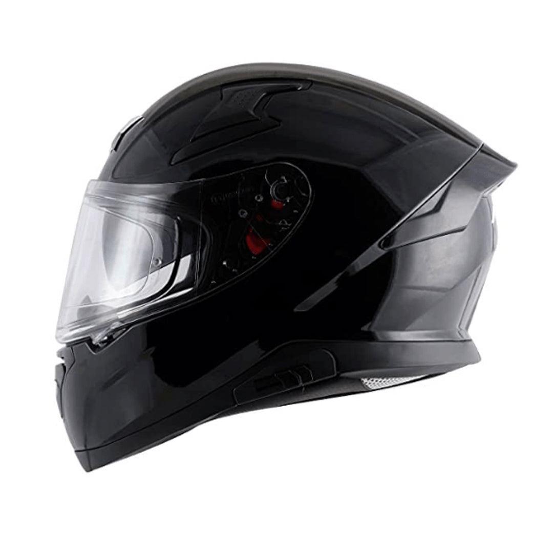 Full Face Visor Helmet-Axor Apex Solid-Black
