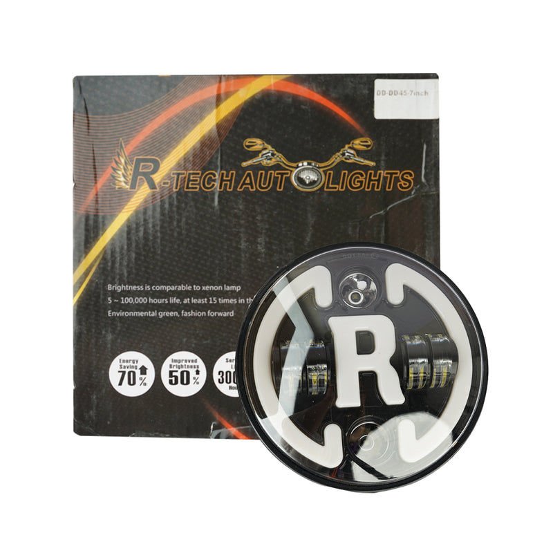 R-Tech R Ring Head Light Universal White Yellow 12-80v