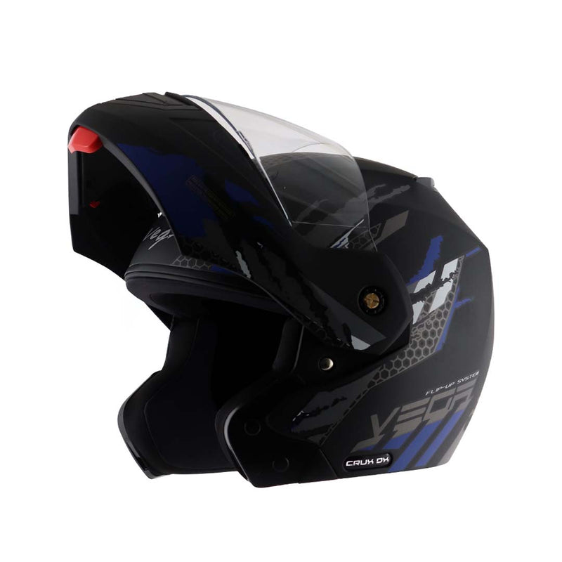 Vega Crux Dx Flex Dull Black Blue Helmet