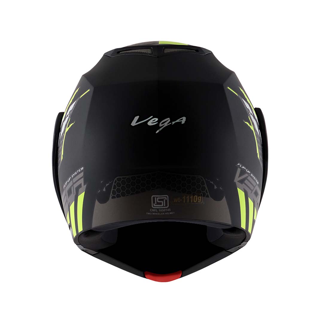 Vega Crux Dx Flex Dull Black Neon Yellow