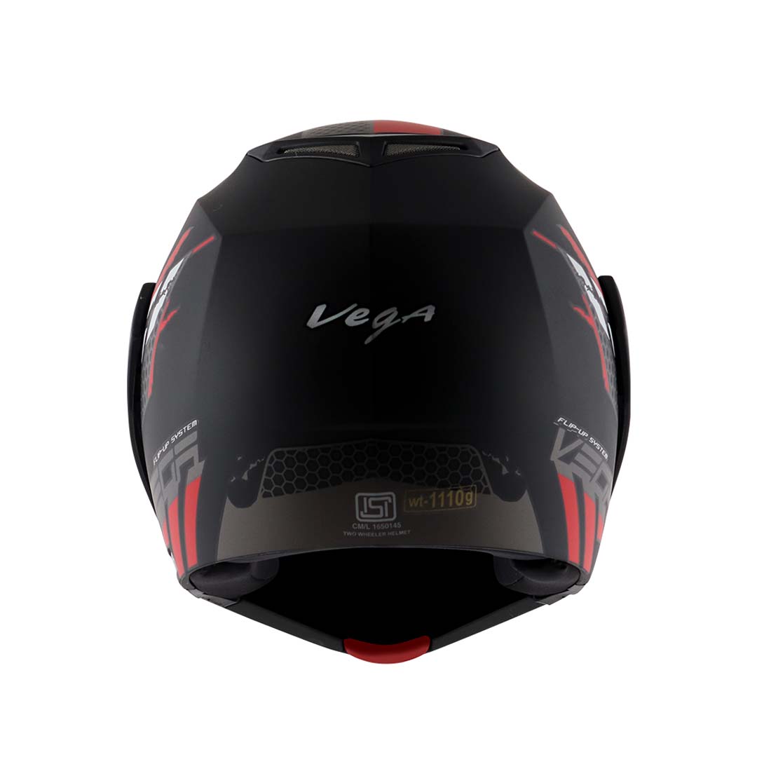 Vega Crux Dx Flex Dull Black Red