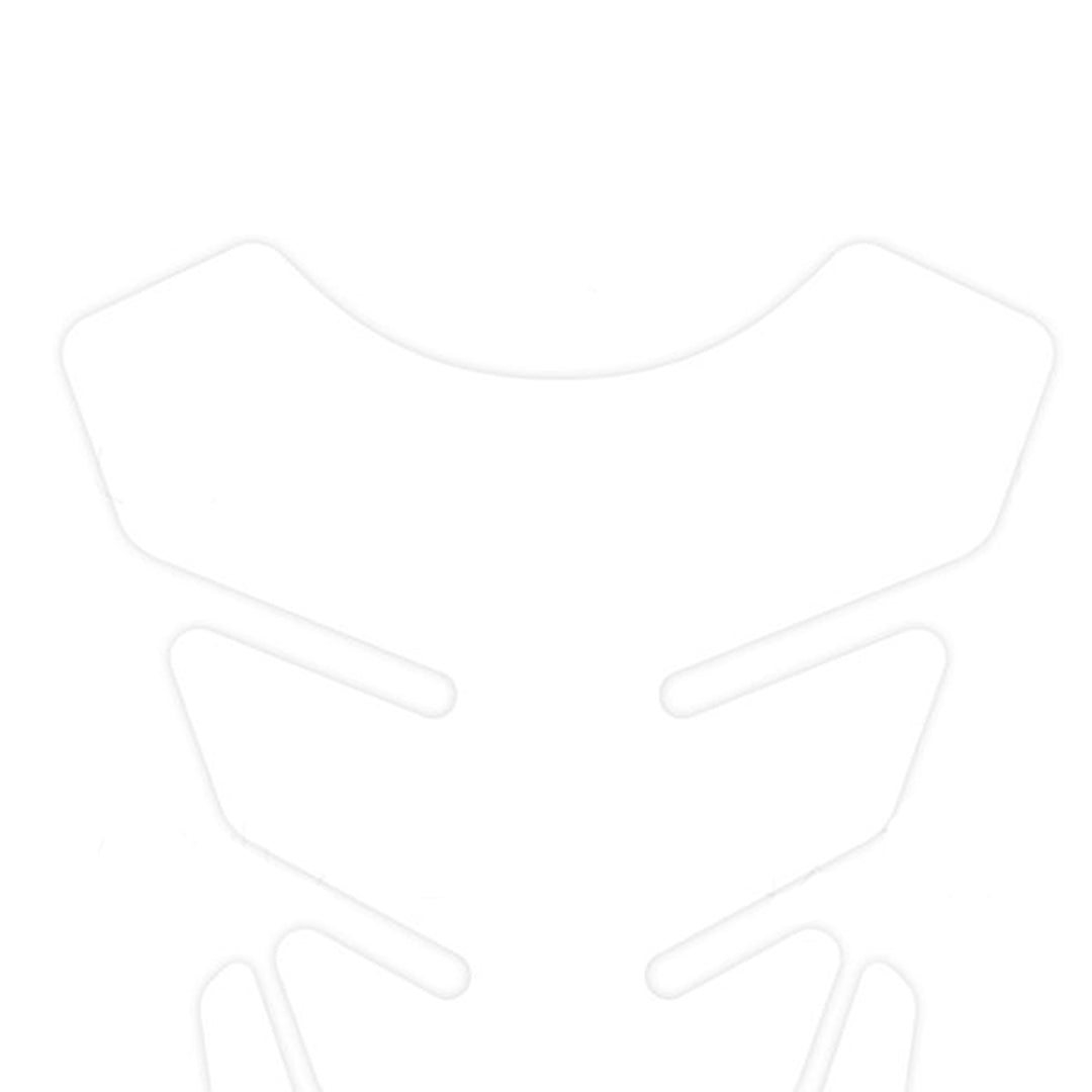 Motografix Universal Plain Transparent Clear Quadra Motorcycle Tank Pad Protector