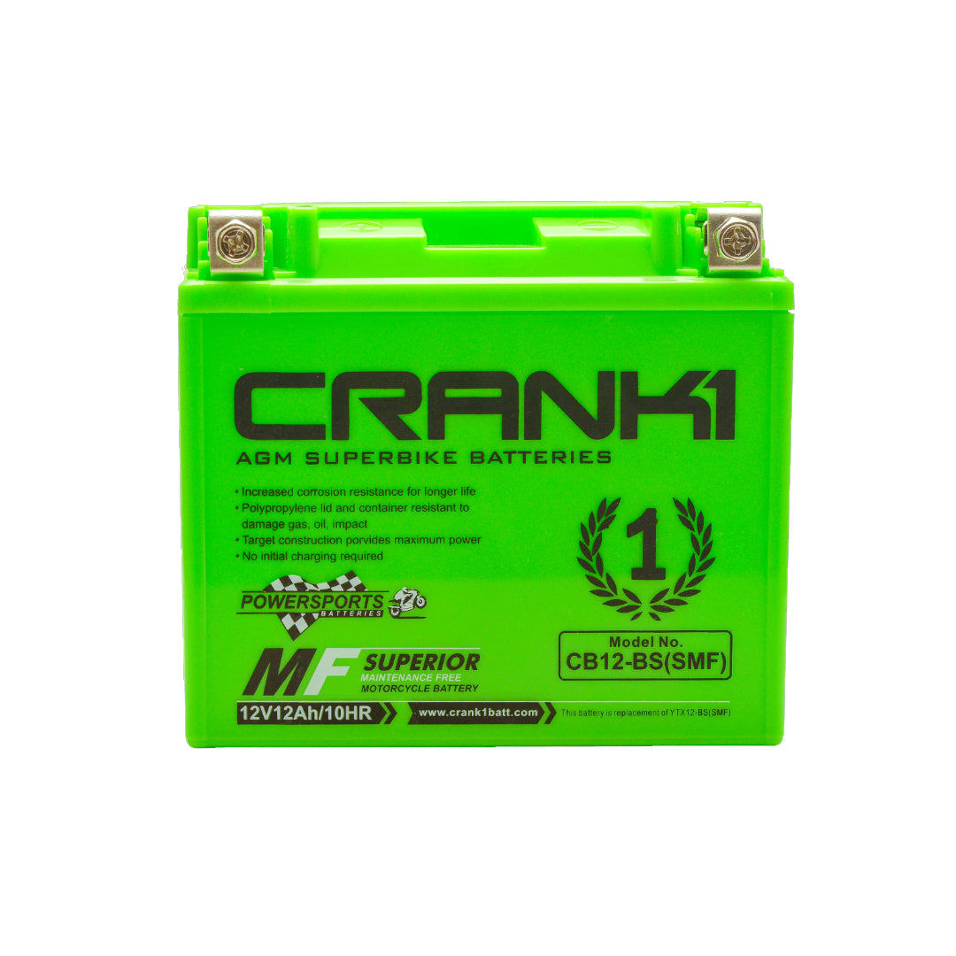 Crank1 Battery For Kawasaki KLE Versys 650 (2008-2023)