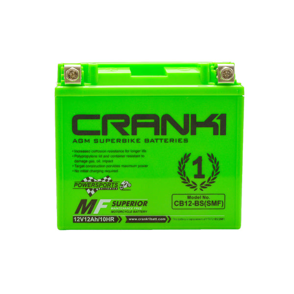 Crank1 Battery For Kawasaki KLE Versys 650