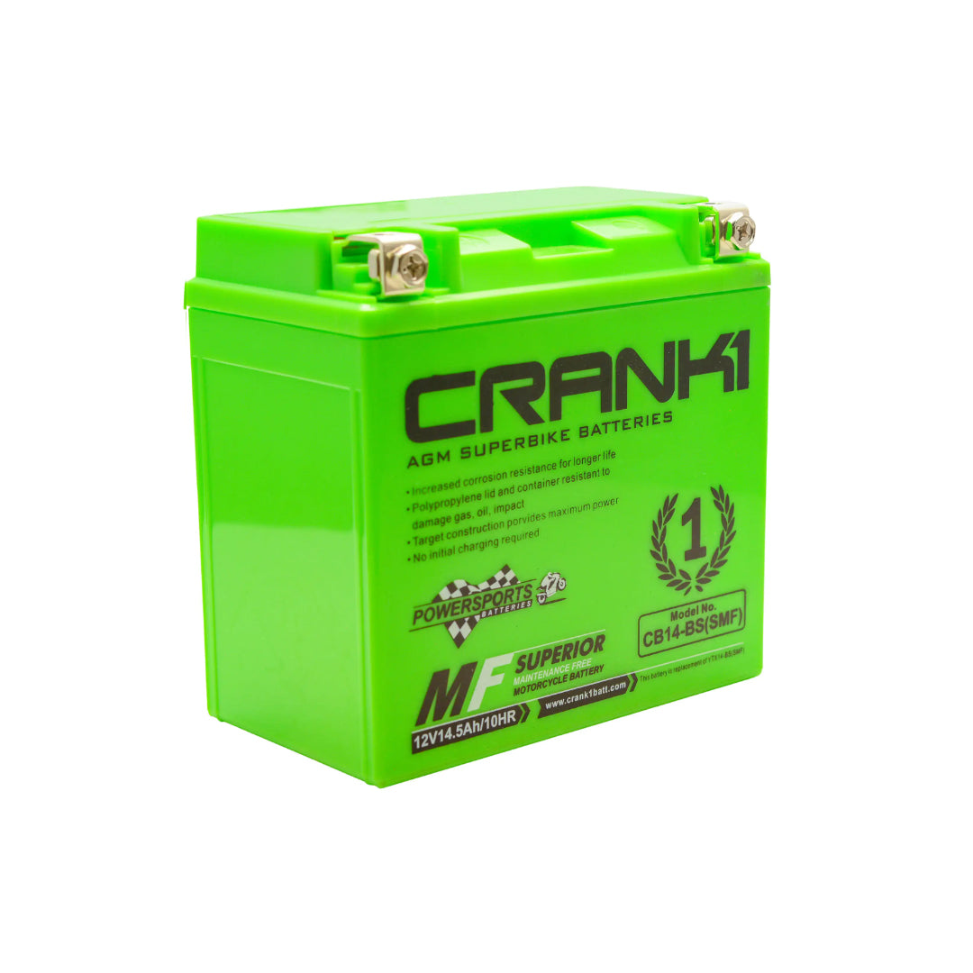 Crank1 Battery For Kawasaki Ninja ZX-14R (2006-2022)