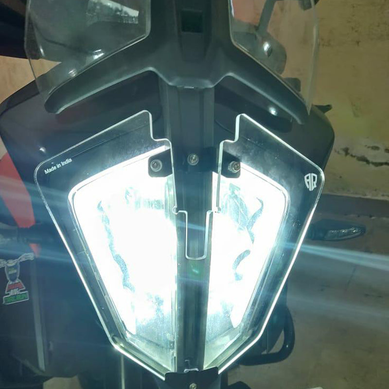 Adventure Conquest Headlight Protector Clear ADV 390