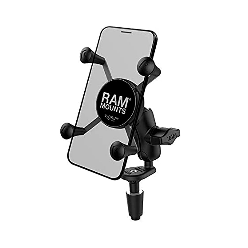 RAM Mounts X-Grip® Phone Holder with Motorcycle Fork Stem Base