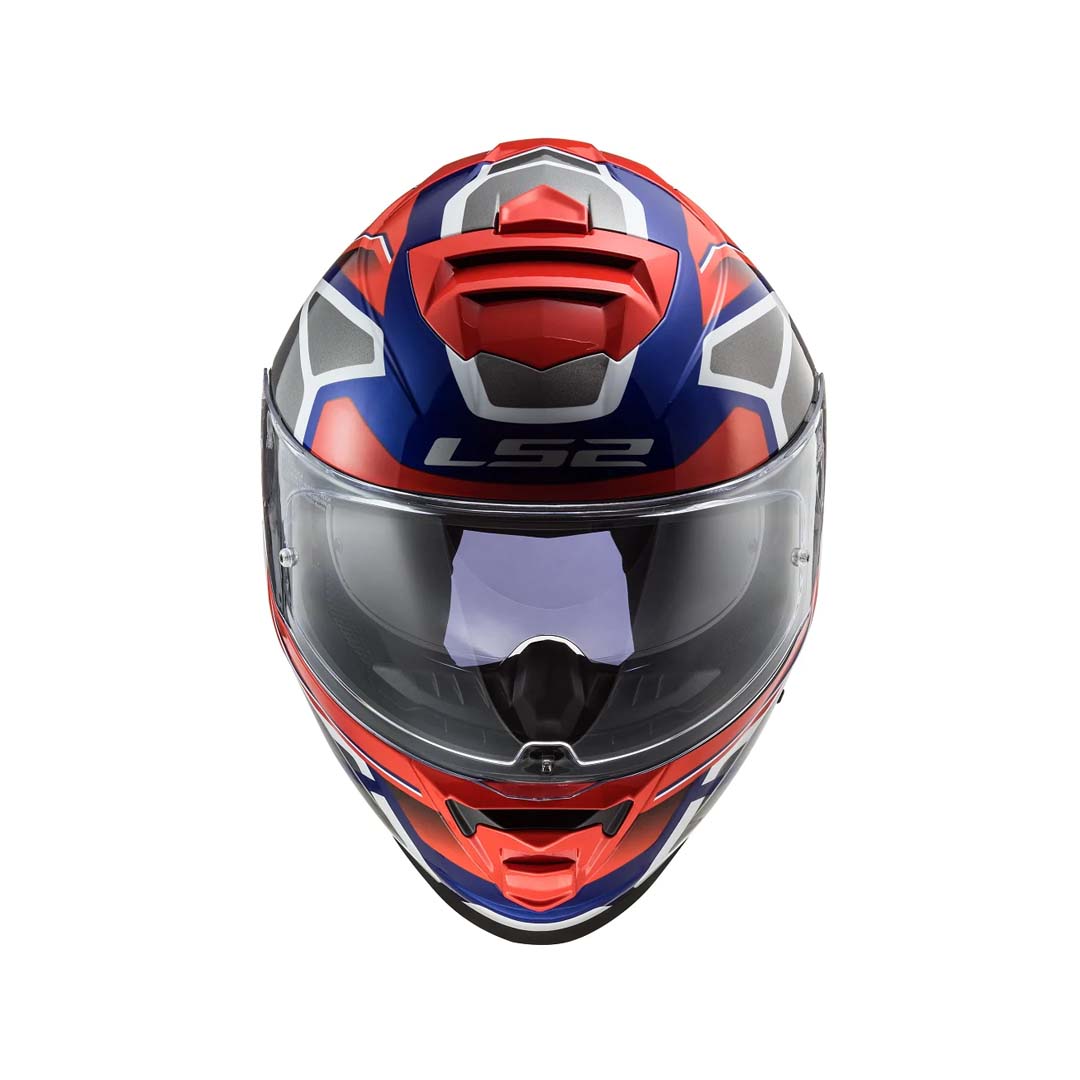 Ls2 Ff800 Storm Faster Red Blue Gloss