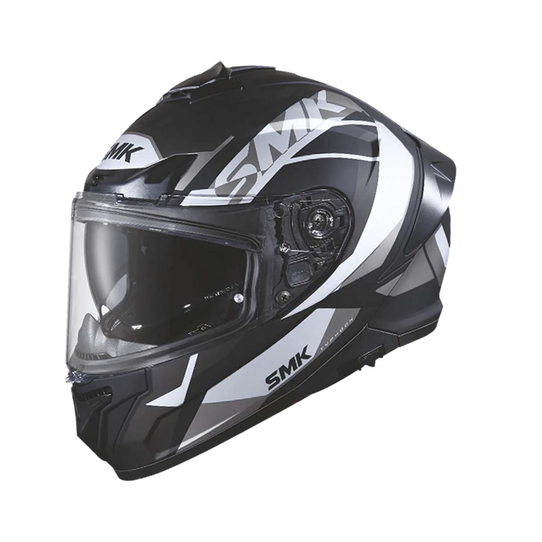 Smk Typhoon Style Matt Black Grey