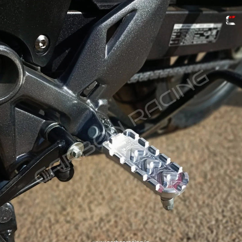 Carbon Racing CNC Aluminium Off-Road Footpegs - CB 200X