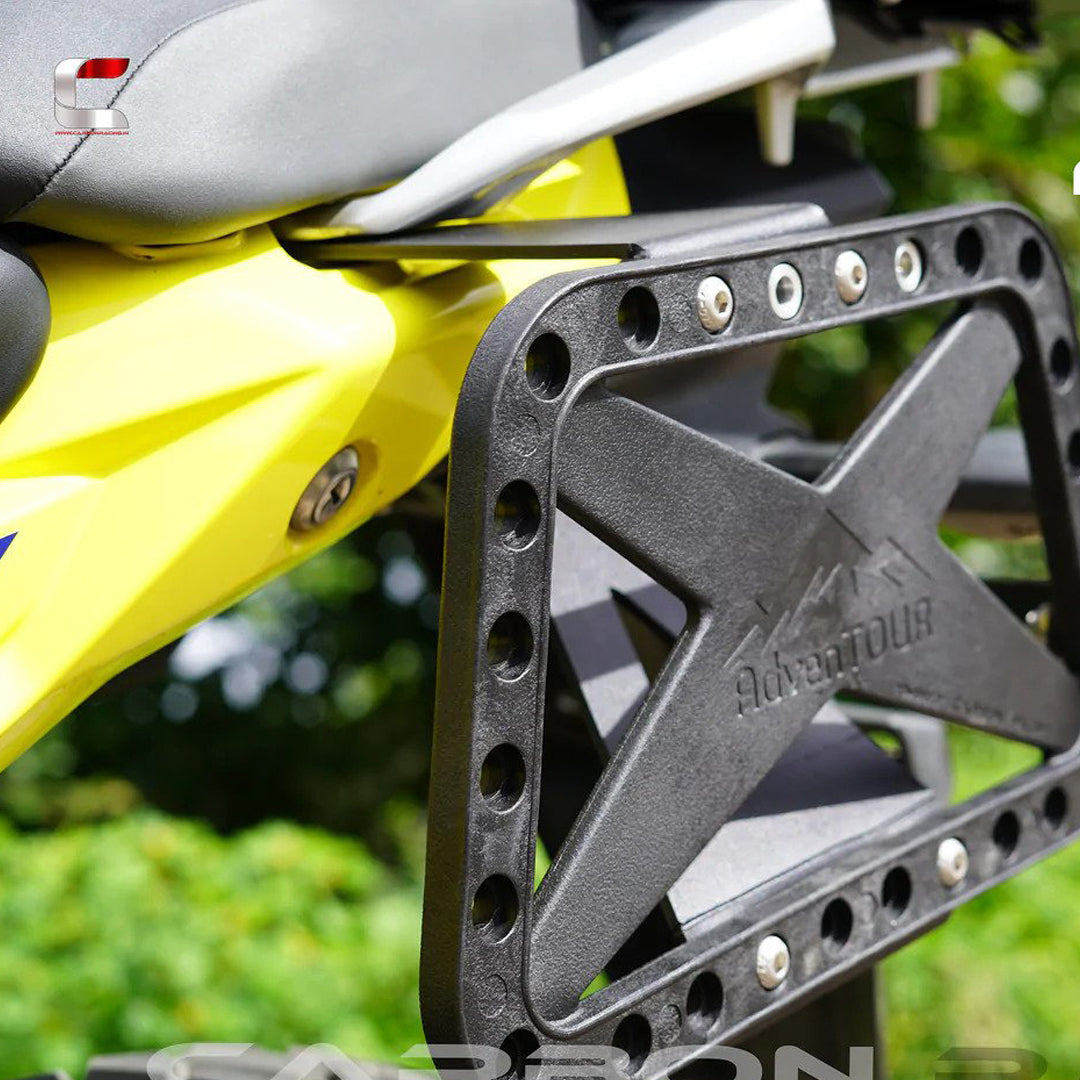 Carbon Racing AdvenTOUR Saddle Stay - Suzuki V-Strom 250 SX