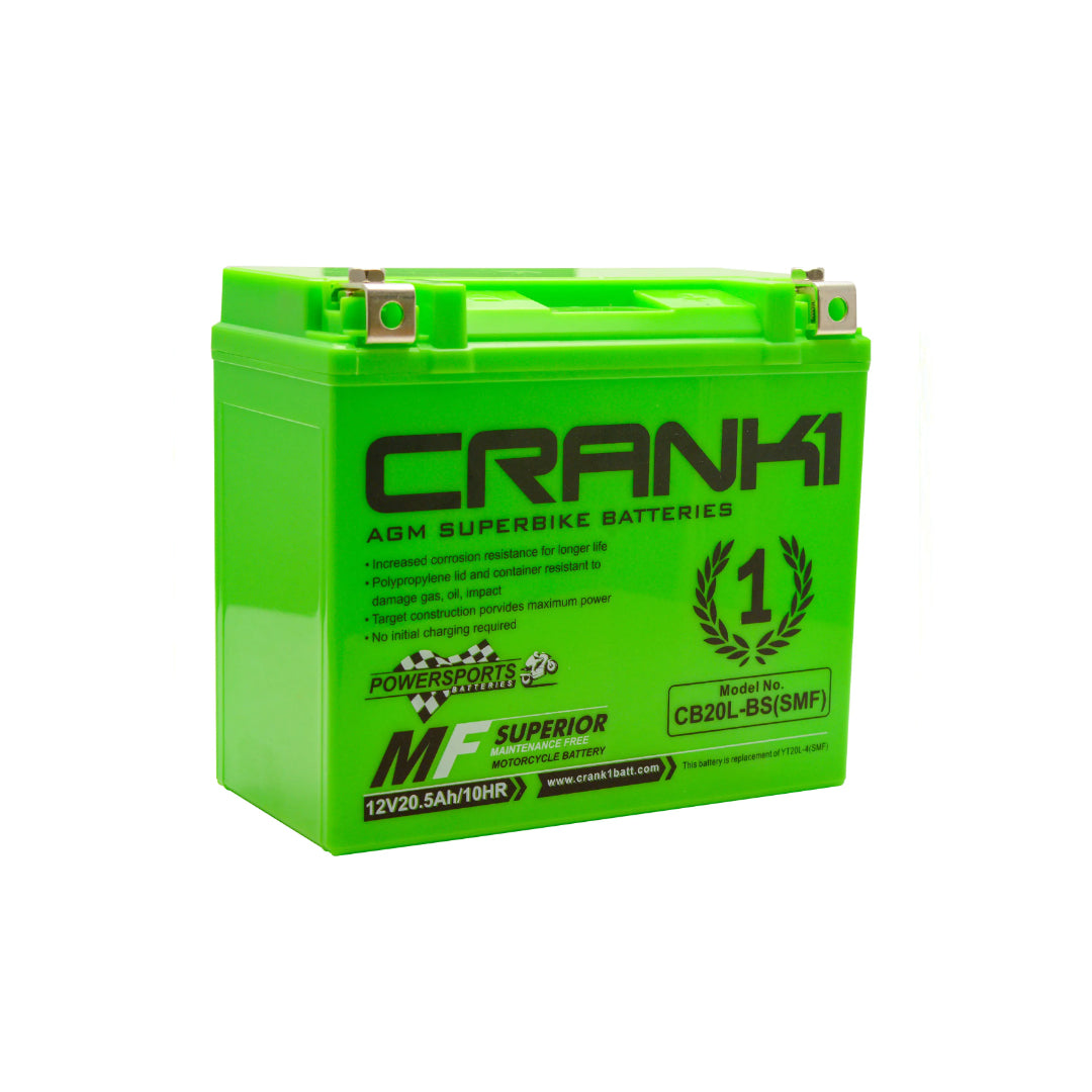 Crank1 Battery For Harley Davidson Fat BOB (2008-2023)