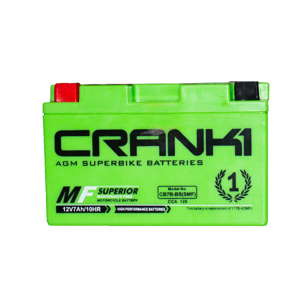 Crank1 Battery For Kawasaki KLX400R, KLX400SR