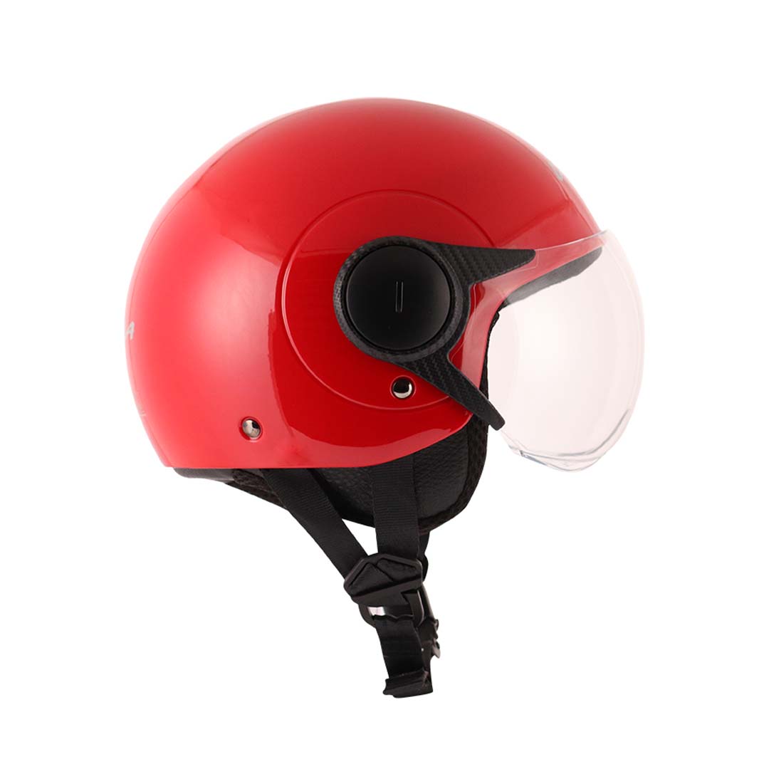 Vega Atom Red Helmet With Free Balaclava