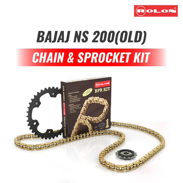 Bajaj ns 200 chain shop sprocket price