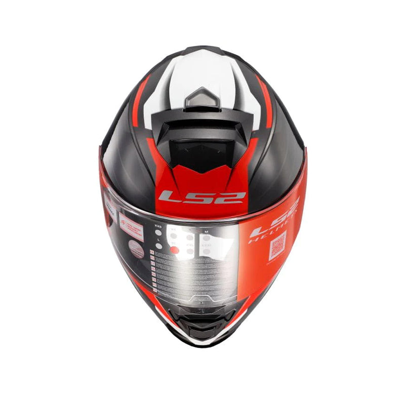 Ls2 Ff800 Nerve Black Red Helmet