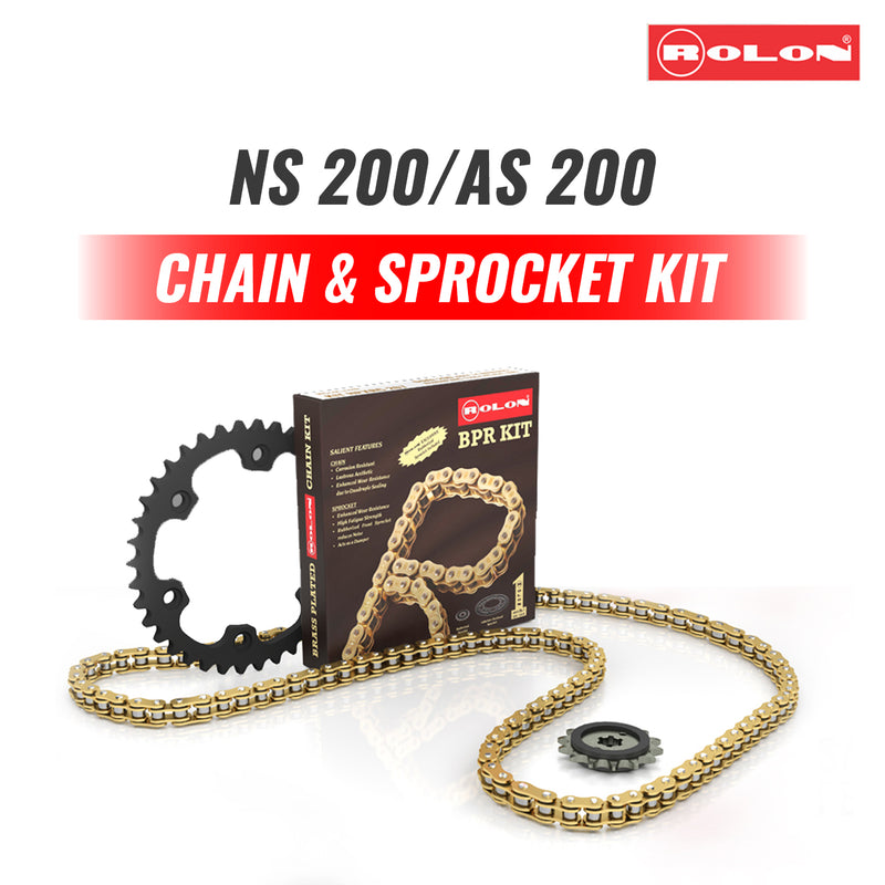Rolon Chain Kit For Bajaj NS 200(New)