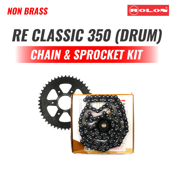 Rolon Non Brass Chain Sprocket For Royal Enfield Classic 350 Drum
