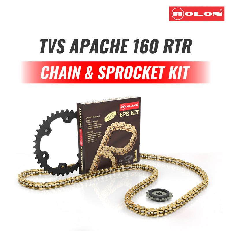 Rolon Chain Sprocket For Tvs Apache 160 RTR