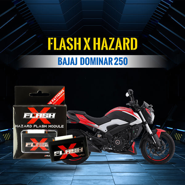 Flash X Hazard  For Bajaj Dominar 250