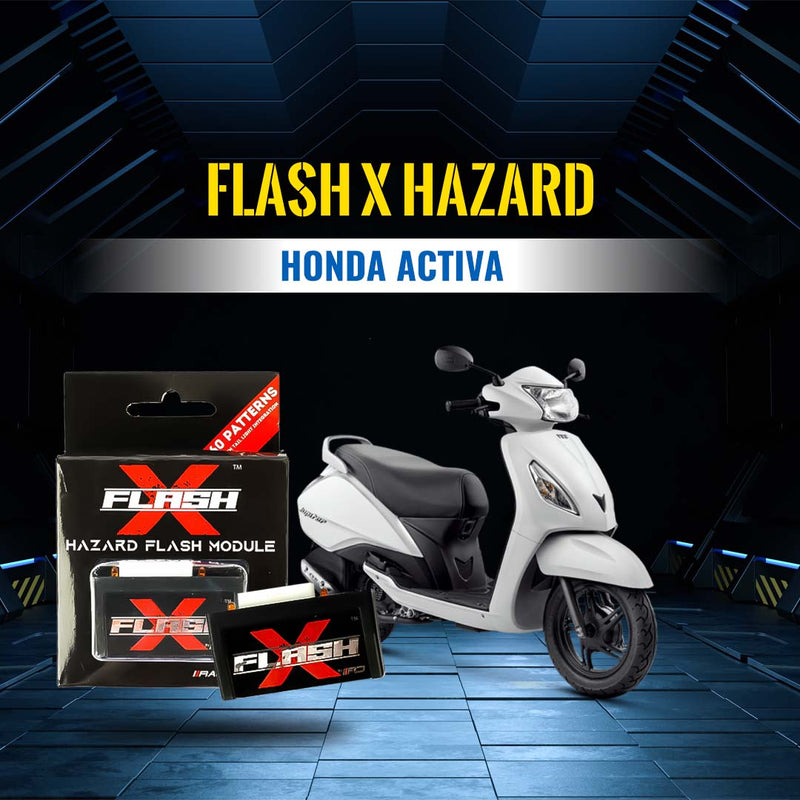Flash X Hazard For Honda Activa