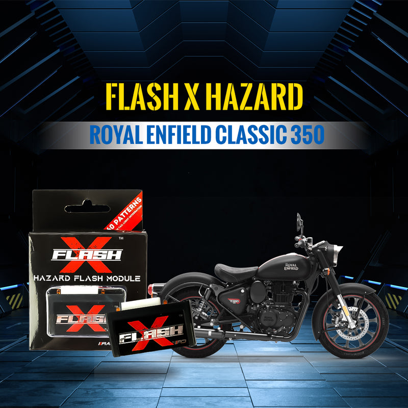 Flash X  Hazard For Royal Enefield Classic 350