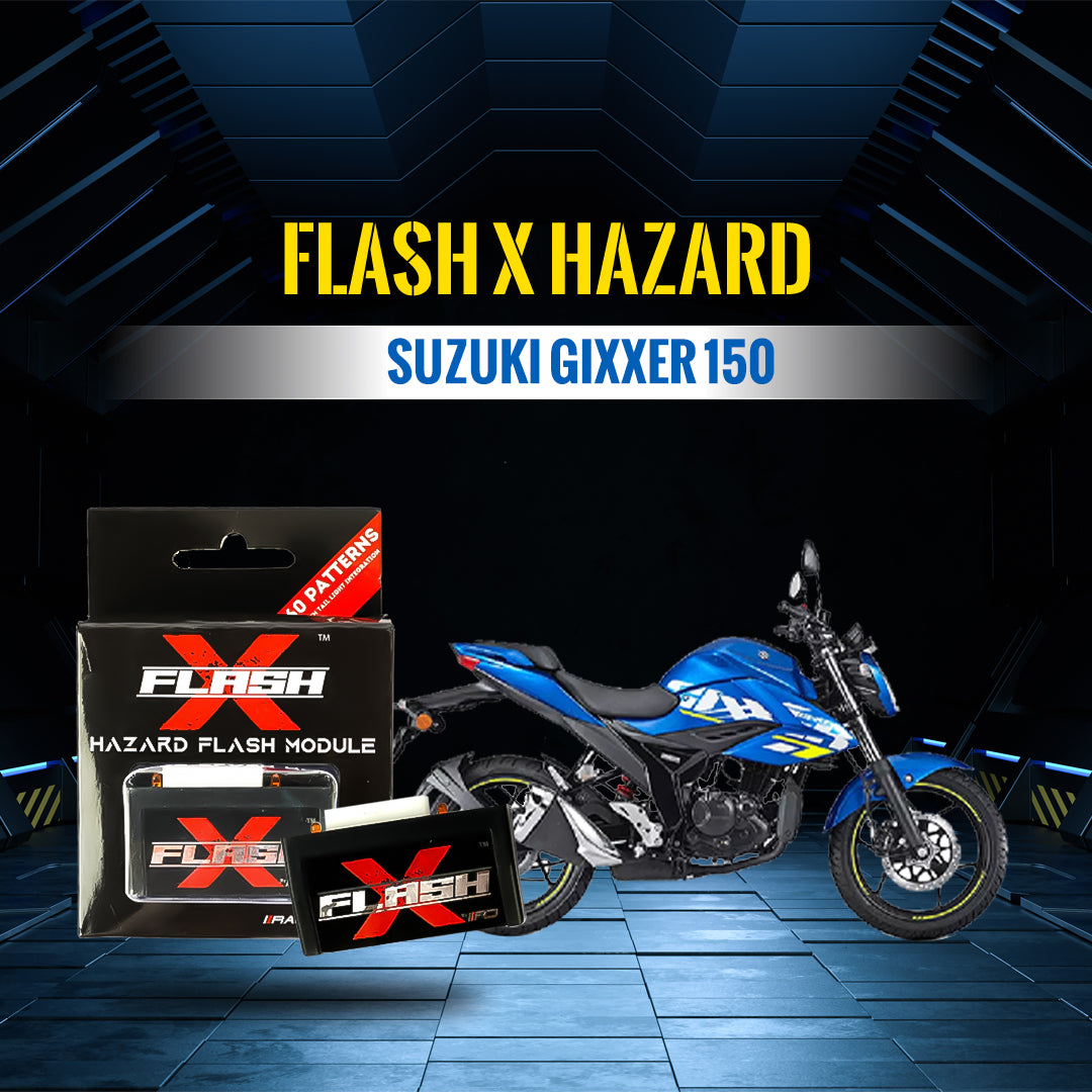 Flash X Hazard For Suzuki Gixxer 150