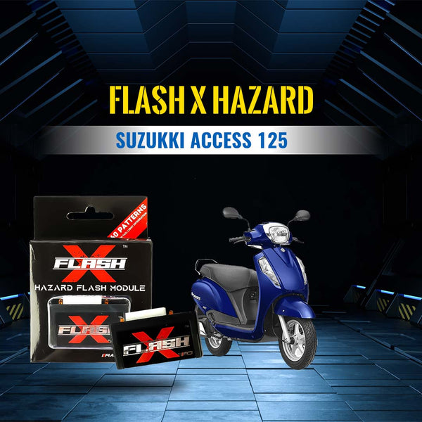 Flash X Hazard For Suzukki Access 125