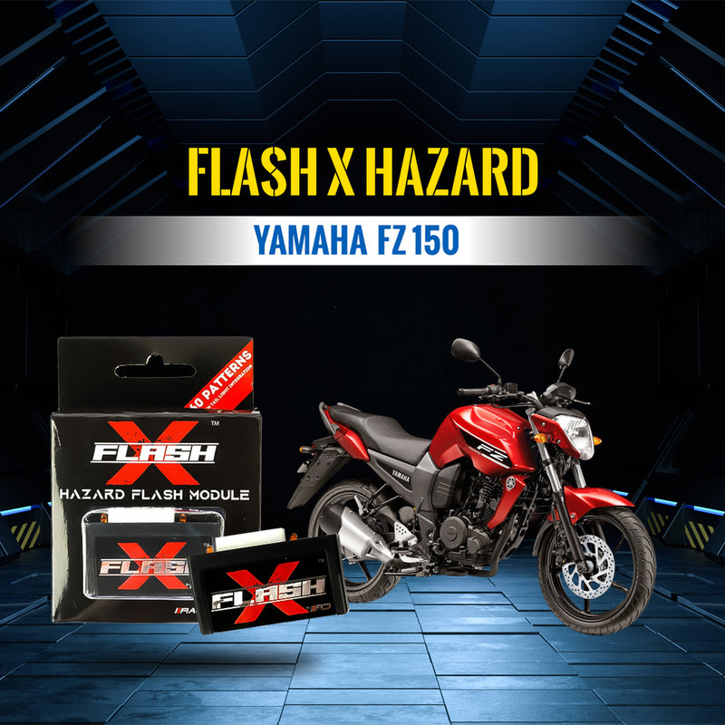 Flash X Hazard  For Yamaha FZ 150 BS6